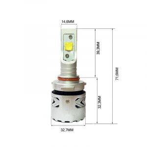 DQP Kit Headlight POLARIS per Lent. HIR2-9012(2PCS)