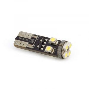 DQP Set Lampade T10 a 8 LedRossa con Canbus 12V (2PCS)