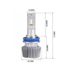 DQP Kit Headlight AVIOR per12V H8-9-11 (2PCS)