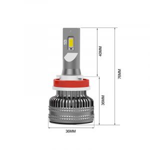 Single Headlight ULTRALIGHT HB3-9005