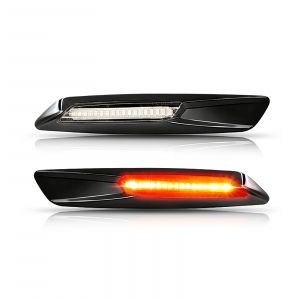 BMW Led Side Marker black with clear lens (2PCS)