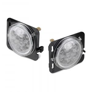 Jeep Wrangler Led Side Marker clear (2PCS)