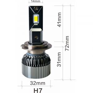 DQP Kit Headlight HYPERION 60V per H7 (2PCS)