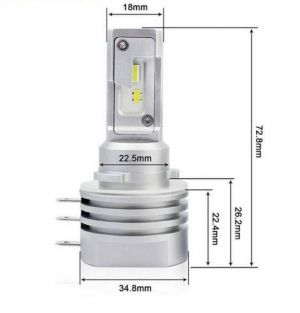 DQP Kit Headlight QUICKY per H15 (2PCS)