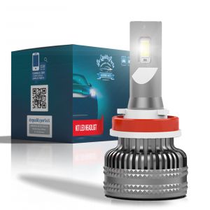 DQP Singolo Headlight ULTRALIGHT per H8/H9/H11